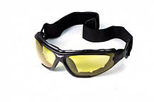 Окуляри фотохромні (захисні) Global Vision Shorty Photochromic (yellow) Anti-Fog, фотохромні жовті ***, фото 3