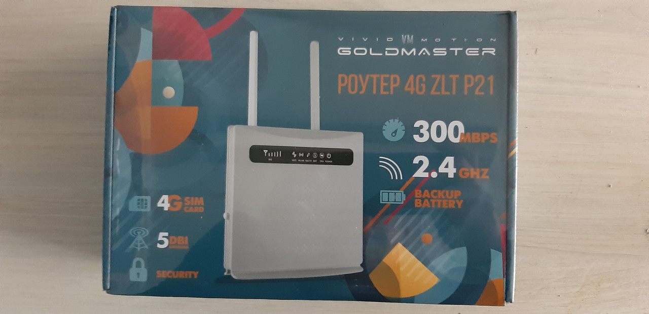 4G Модем / Маршрутизатор ZLT P21 + Battery — Купить Недорого на Bigl.ua