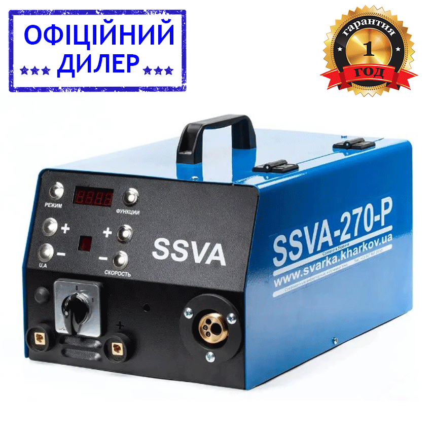 Инверторный сварочный полуавтомат SSVA-270-P (16 кВт, 270 А) YLP - фото 1 - id-p1739533831