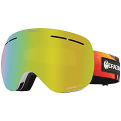 Гірськолижна маска Dragon Alliance X1s Hotduck 2 Лінзи Lumalens Gold Ionized S2 / Lumalens Yellow S1