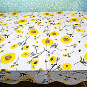 Скатертина з клейонки на тканинній основі 120*152см