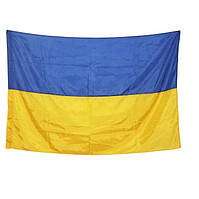 Прапор український 140х95см поліестр прапор України під тримач W_1444