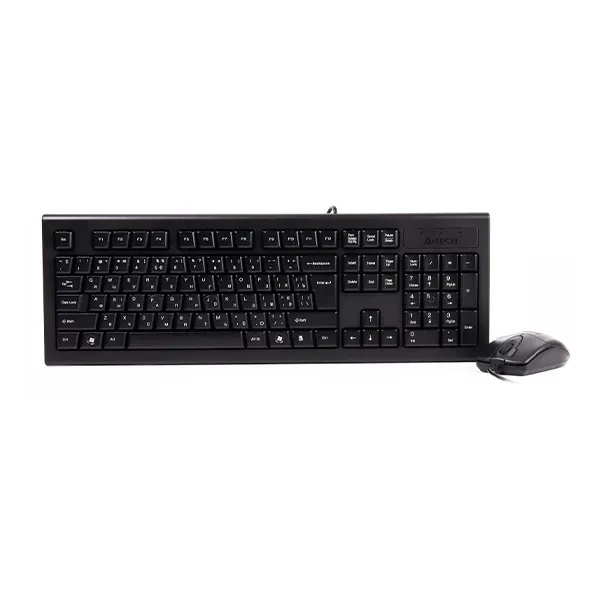 Комплект клавіатура та миша A4Tech KRS-8520D Black (USB класичний)