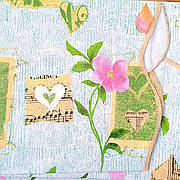 Скатертина з клейонки на тканинній основі 120*152см