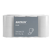 Папір туалетний 16525 KATRIN PLUS Katrin Plus, 150 аркушів, 3 шаровий