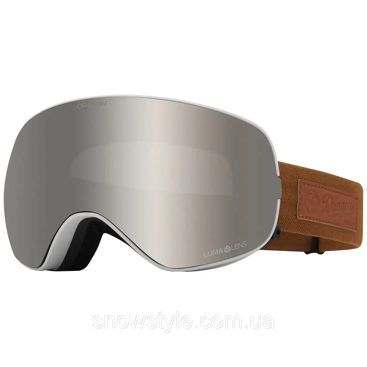 Гірськолижна маска Dragon Alliance X2s Coyote 2 Линзы Lumalens Silver Ionized / Lumalens Violet, фото 1