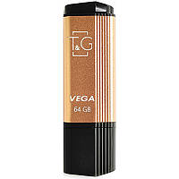 Флешка USB 64Gb T&G Vega 121 (золотая)