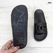 Шльопанці сланці жіночі чорні пінка Dago Style, фото 4