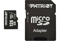 MicroSDXC 128GB Patriot Class 10 UHS-I + SD-adapter (PSF128GMCSDXC10)