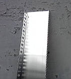 Профіль цокольний (стартовий) алюмінієвий 103 мм довжина 2,0 метра (товщина алюмінію 0,8 мм), фото 3