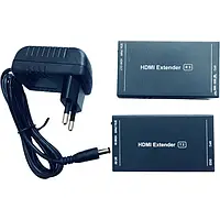 Удлинитель сигнала Atcom HDMI extender через виту пару до 60 м