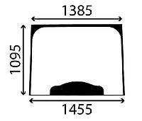 Лобове скло JCB3cx 2003-2023