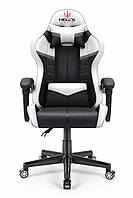 Компьютерное кресло Hell's Chair HC-1004 White-Black R_1450