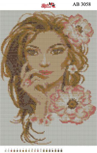Алмазна вишивка АВ 3058 (25,3*35,2 см)