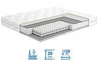 Матрас ортопедический София нью лайт 120*200 с независимым пружинным блоком Матролюкс