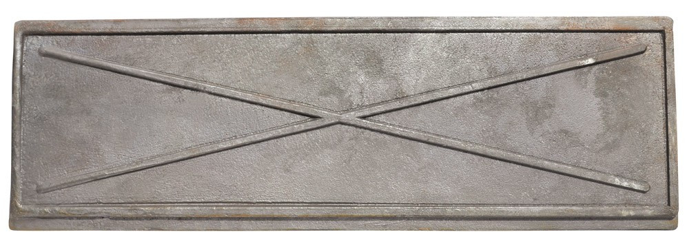 Плита бічна ГОСПОДАР 190х615 мм чавун 92-0373, фото 1