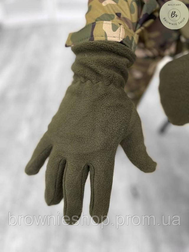 Тактичні флісові рукавиці