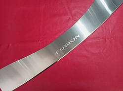 Накладка на задній бампер із загином Ford Fusion USA 2014-2020