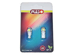 Лампочка без цок.Т10 5LED PULSO LP-21155 SMD 50х50 1 W White