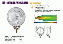 Фари SIRIUS NS-103 D-B-C Taiwan