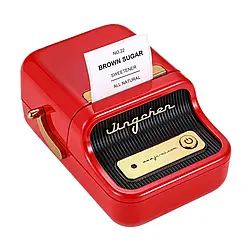 Портативний термопринтер етикеток (червоний) NIIMBOT B21 (red)