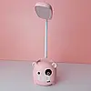 Лампа з органайзером для ручок і підставкою телефона Quite Light Piggy акумуляторна, фото 6