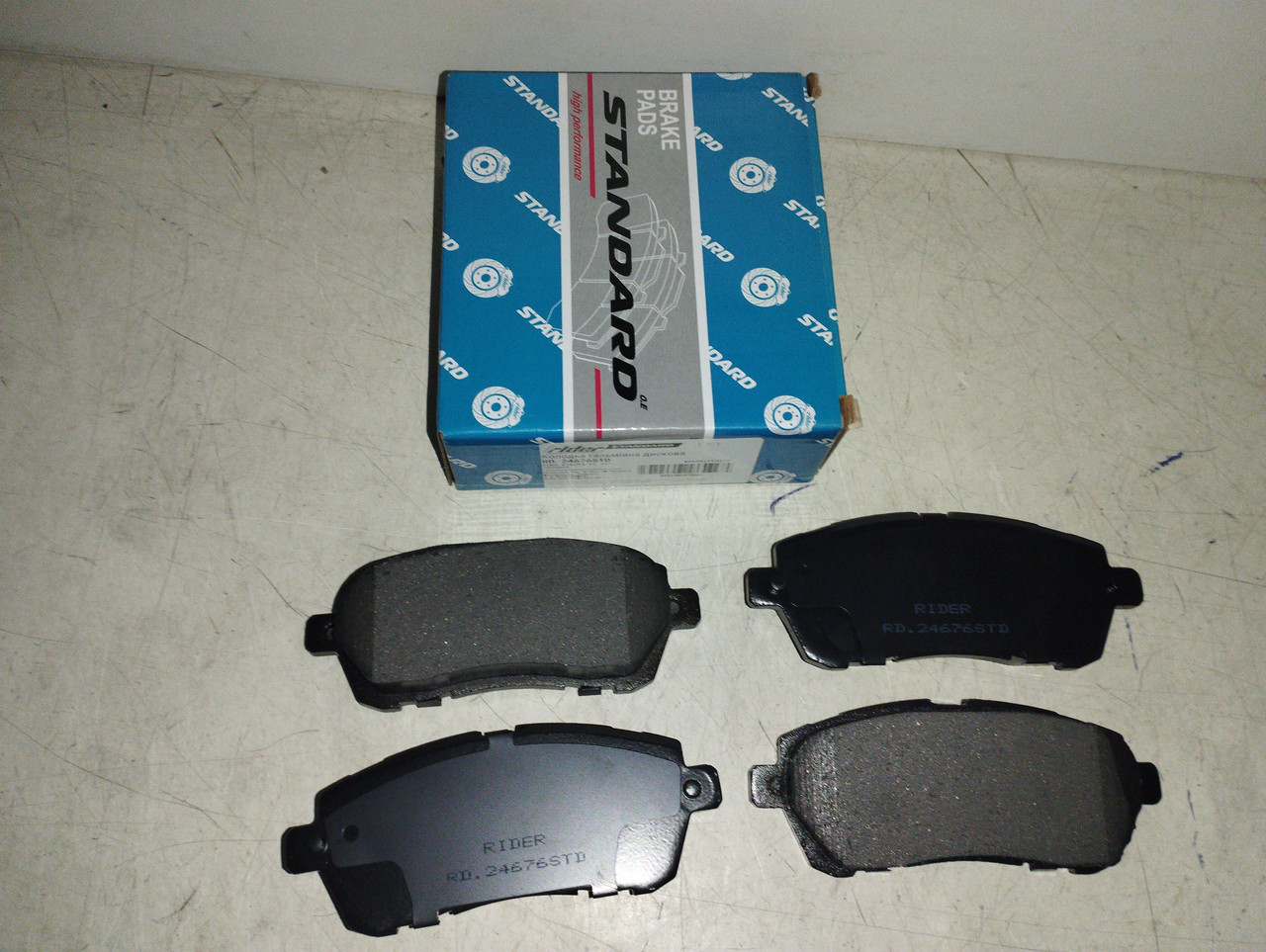 RIDER Колодки гальмівні передні FORD FIESTA VI 1.25-1.6 08-;MAZDA 2, фото 1