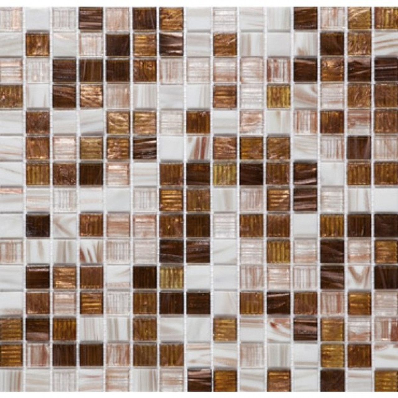 Листовая панель ПВХ на стену Регул, Мозаика (Коричневый Микс) - фото 5 - id-p1739626200
