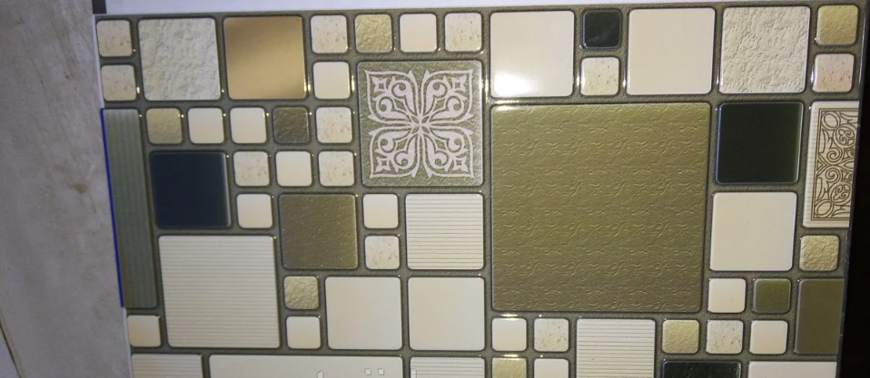 Листовая панель ПВХ на стену Регул, Мозаика (Модерн оливковый) - фото 6 - id-p1739626218