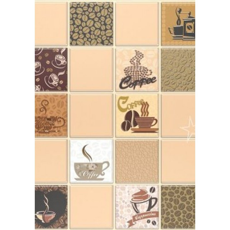 Листовая панель ПВХ на стену Регул, Мозаика (Кофе с молоком коричневый) - фото 4 - id-p1739626224