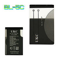 Акумулятор для телефона UKC Bl-5C 1020 mAh 3.7V акумуляторна батарейка до телефонів, батарея для телефона