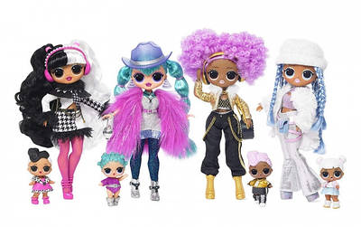 Ляльки з ліцензією (Barbie, LOL, Bratz, Rainbow High)