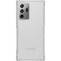 TPU чехол Nillkin Nature Series для Samsung Galaxy Note 20 Ultra Сірий (прозорий)