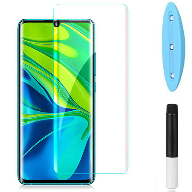 Защитное 3D стекло Mocolo с УФ лампой для Xiaomi Mi Note 10 / Note 10 Pro / Mi CC9 Pro /Note 10 Lite - фото 1 - id-p1471738020