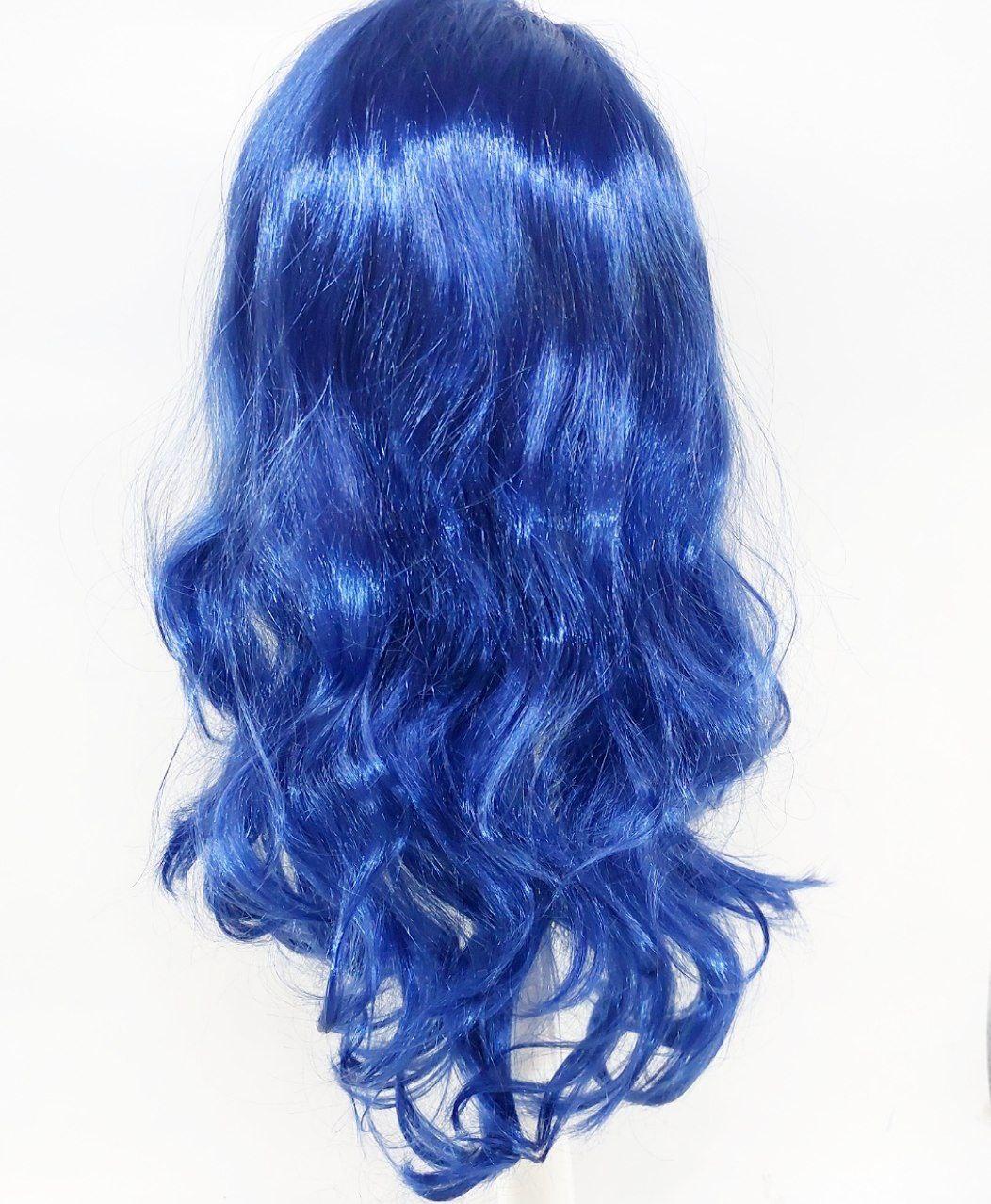 Перука Синій  темний 55 см