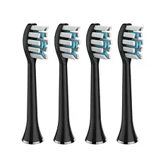 Насадки для ультразвукової зубної щітки MEDICA + Probrush 9.0 (Ultrasonic) Black (4 Штуки)