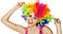 Перука клоуна карнавальний пишний, фото 3