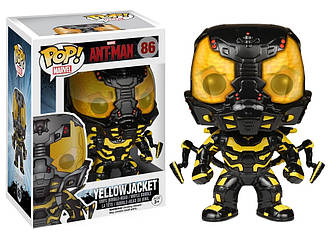 Фігурка Funko Pop Фанко Поп Людина-мурашка Жовтий Шершень Ant-Man Yellowjacket 10 см M AM 86