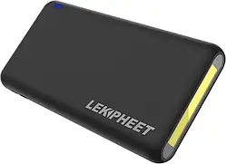 Повербанк(PowerBank) LEKPHEET 4 USB 30000mAh з яскравим ліхтариком