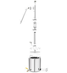 Домашній апарат дистилятор  33 літри для колонного типу для якісного продукту TM Samogray Okovita Profi