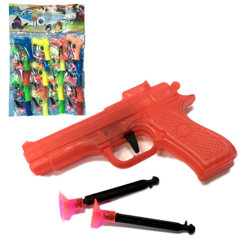 Кольоровий пістолет на планшетці з присосками 20 шт., фото 1