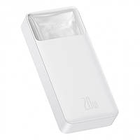Powerbank Baseus Bipow 20000 mAh оригінал, Output: 2*USB/Type-C, 20 W, White