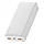 Powerbank Baseus Bipow 20000 mAh оригінал, Output: 2*USB/Type-C, 20 W, White, фото 3