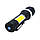 Ліхтар ручний з бічним світлом X-Balog BL-659-XPE+COB, акумуляторний, micro USB, з фокусуванням, з кліпсою, фото 4