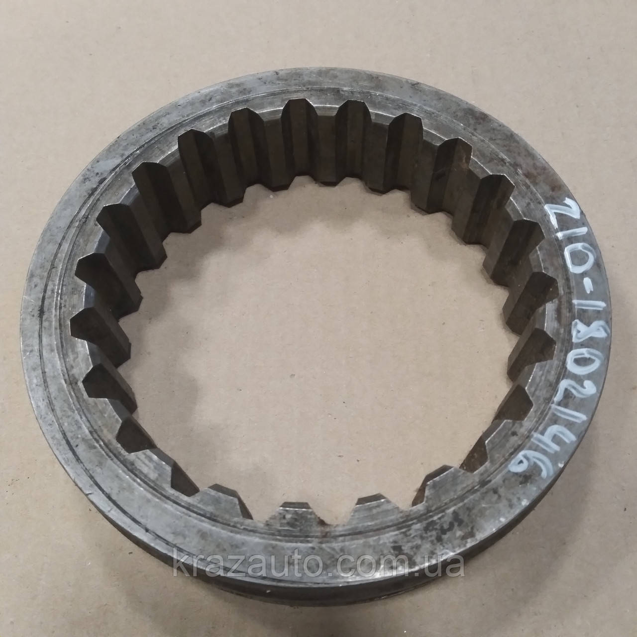 Муфта диференціала роздавальної коробки КРАЗ 22зуб. D=120 мм. 210-1802146