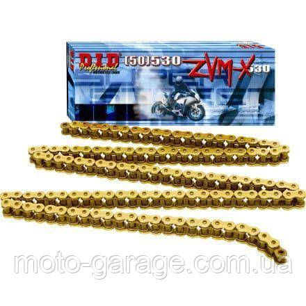 Ланцюг приводний D.I.D. 530 (50)ZVM-X G&G -118ZB Gold-Gold X-Ring