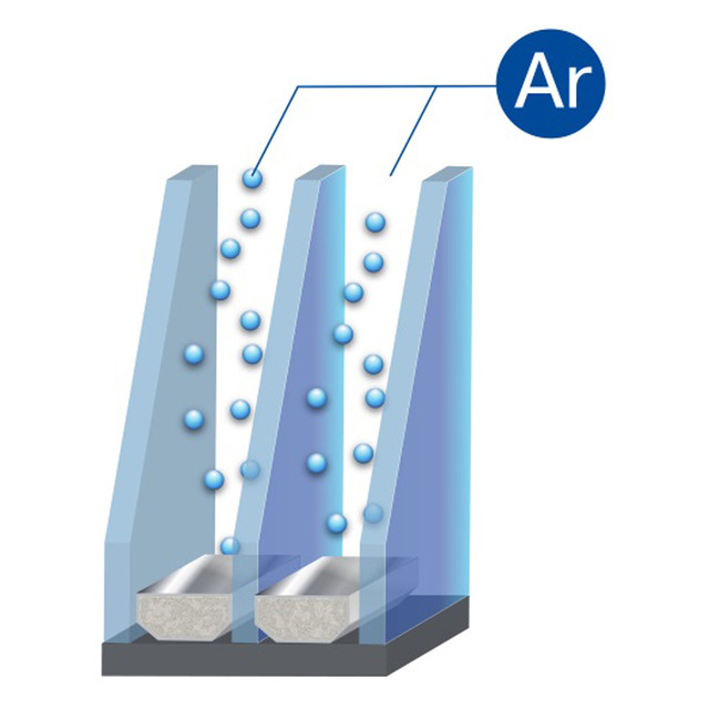 двухкамерный стеклопакет с аргоном двухкамерный стеклопакет с аргоном
