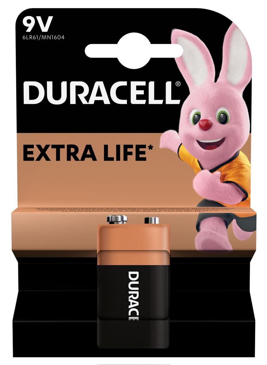 Батарейка крона DURACELL 9V/MN1604 KPN1*10 1 шт.