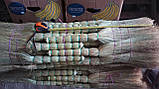 Віник із натурального матеріалу Сорго вищого ґатунку (В) Люкс прошивний для прибирання будинку та вулиці, фото 2