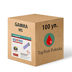 Тест-смужки Gamma MS 50 100 паковань